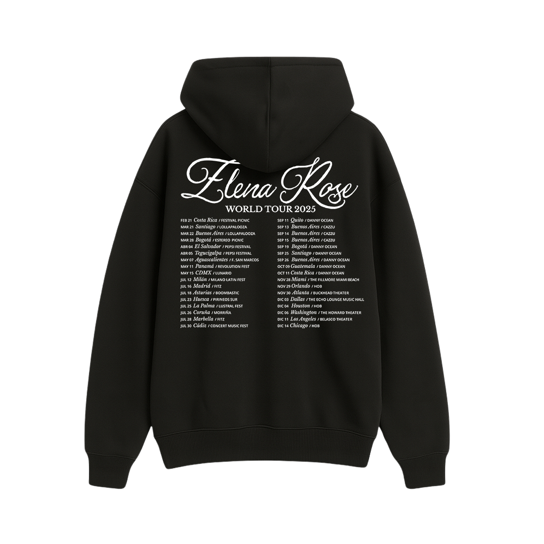Elena Rose World Tour 2025 Hoodie